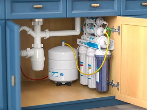 Installed reverse osmosis system in Broward, FL providing reliable water purification and improved drinking water quality